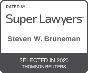 Rated By Super Lawyers | Steven W. Bruneman | Selected In 2020 Thomson Reuters
