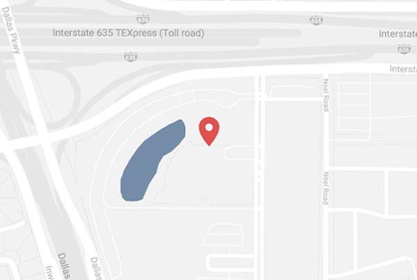 Location of One Lincoln Centre 5400 LBJ Freeway Dallas, TX 75240